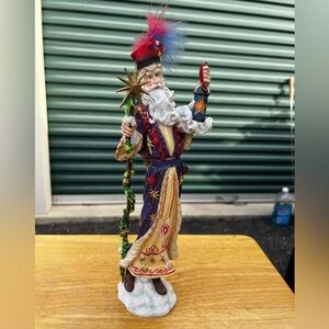 Vintage Lenox Annual Pencil Santa- 2005-“Star Man”